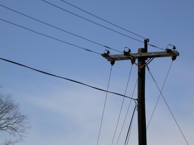 Free stock image of High voltage power lines created by raymond henry