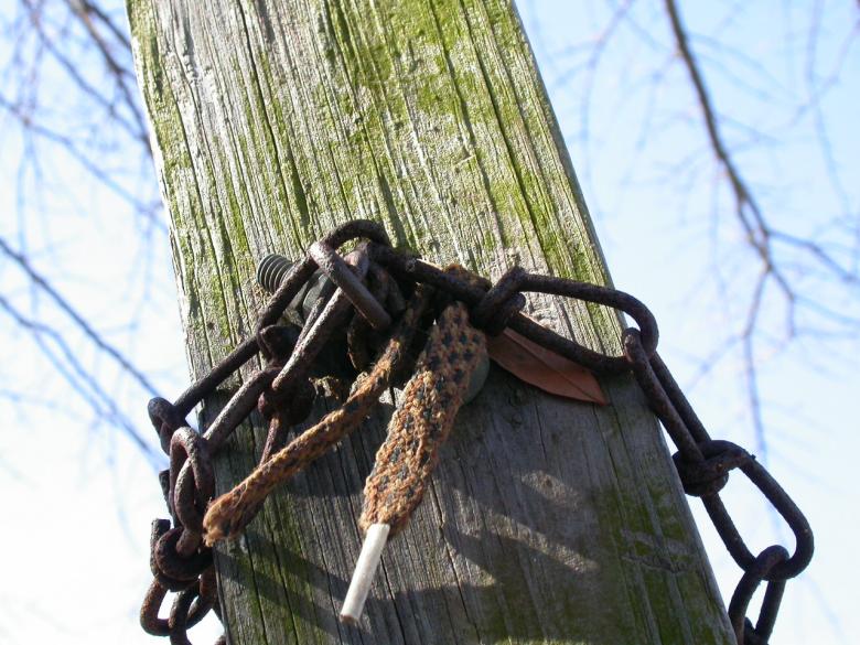 Free stock image of Rusted chain created by raymond henry