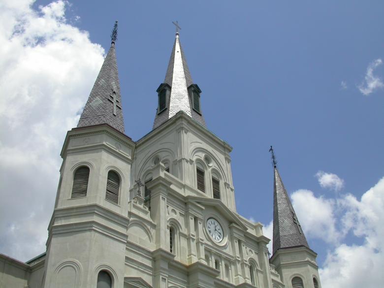 Free stock image of Church towers created by raymond henry