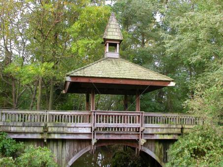 Chineese wooden bridge