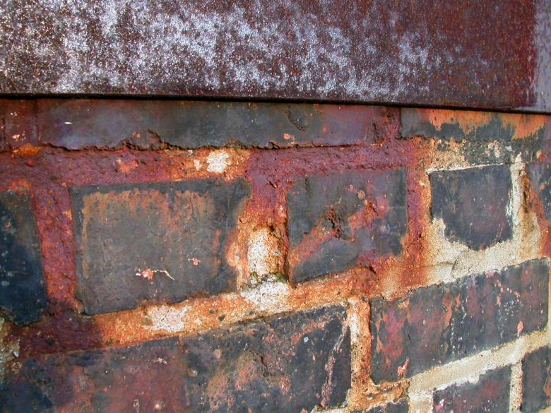 Free stock image of Rusted brick wall created by raymond henry