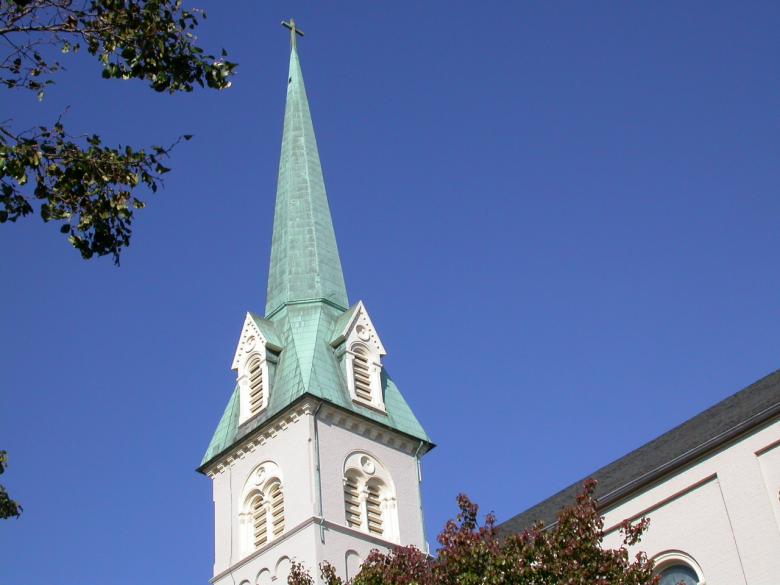 Free stock image of Church tower created by raymond henry