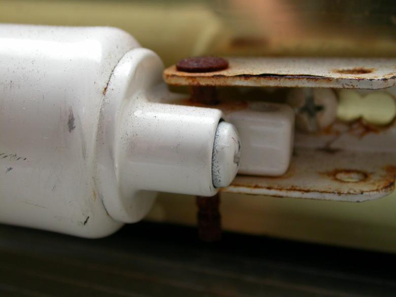 Free stock image of White and rusted metal created by raymond henry