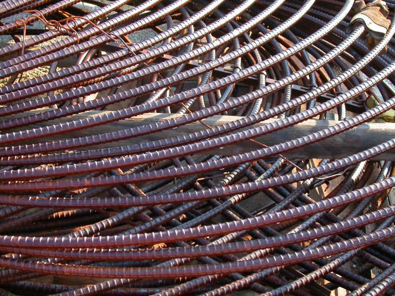 Free stock image of Reinforcing bars created by raymond henry