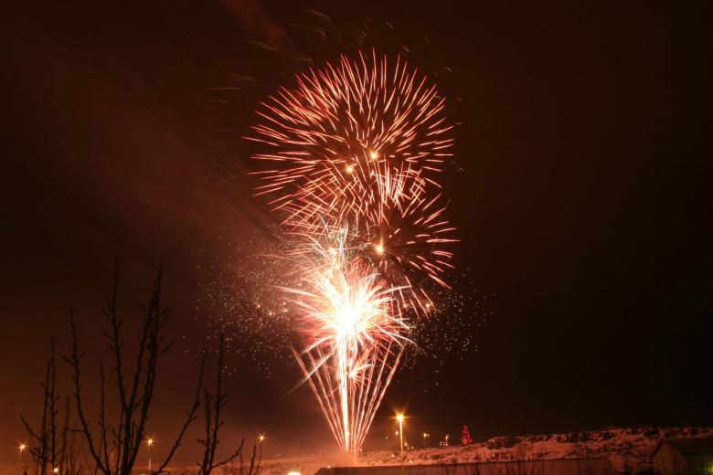 Free stock image of Fireworks created by Bjorgvin