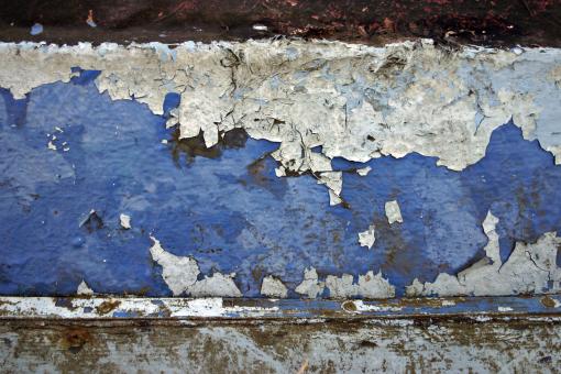 Free Stock Photo of Blue painted surface