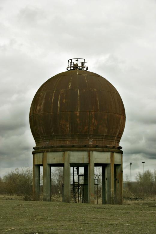 Free stock image of Rusted water tank created by Bjorgvin