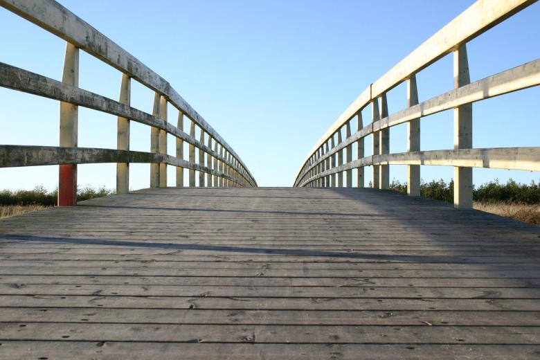 Free stock image of Wooden bridge created by allan toft pedersen