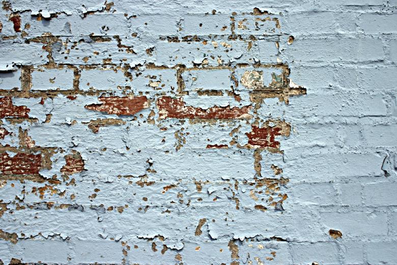 Free stock image of Peeled paint on a brick wall created by Bjorgvin