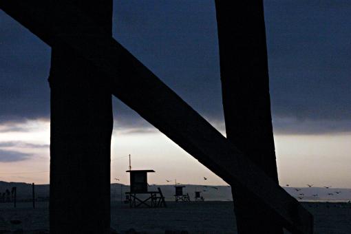 Evening at the beach