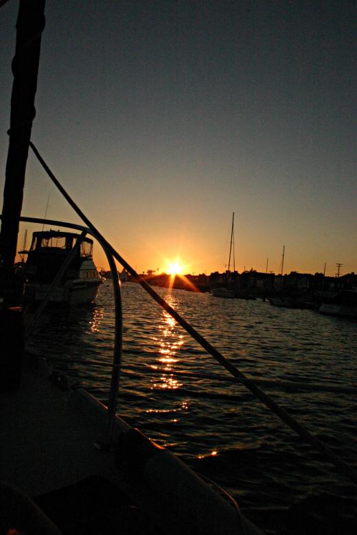 Free stock image of Sunset at the marina created by shaun newcomb