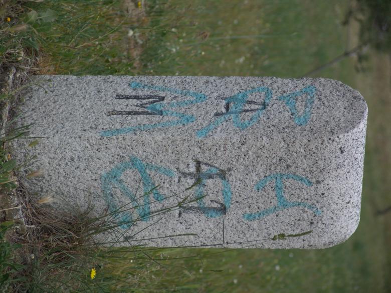 Free stock image of Rock with graffiti created by javier baranda