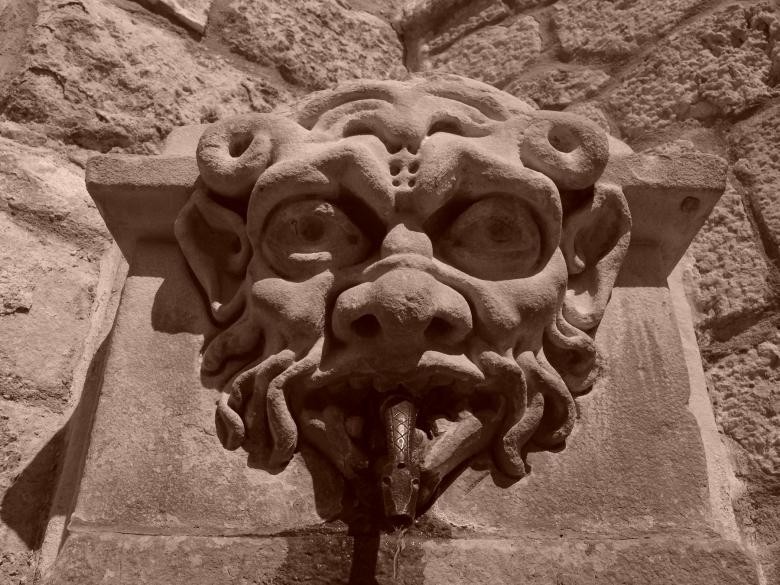 Free stock image of Skulpture of a face created by javier baranda