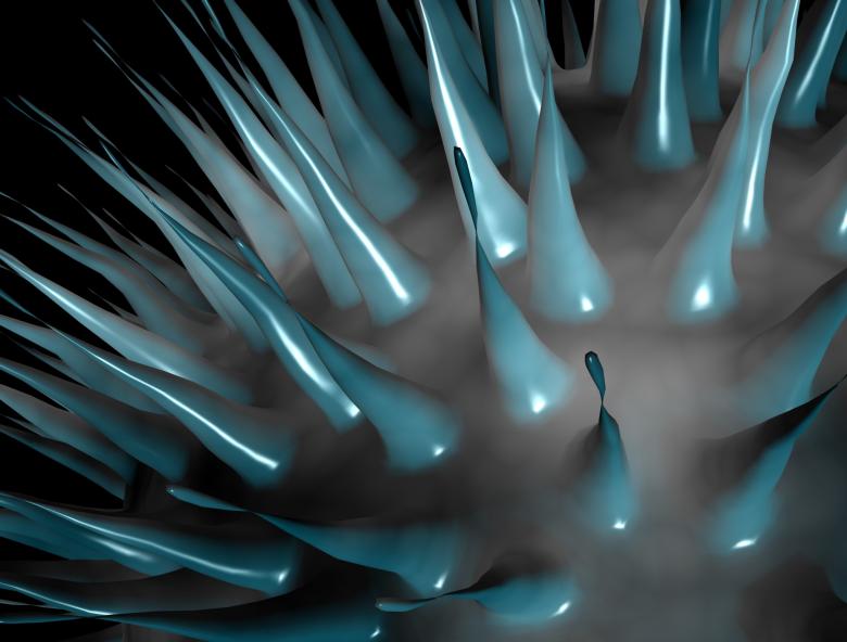 Free stock image of Spikes created by Bjorgvin