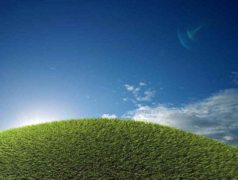 Free stock image of Green field created by Bjorgvin