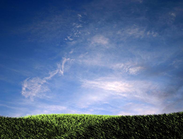 Free stock image of Green field created by Bjorgvin