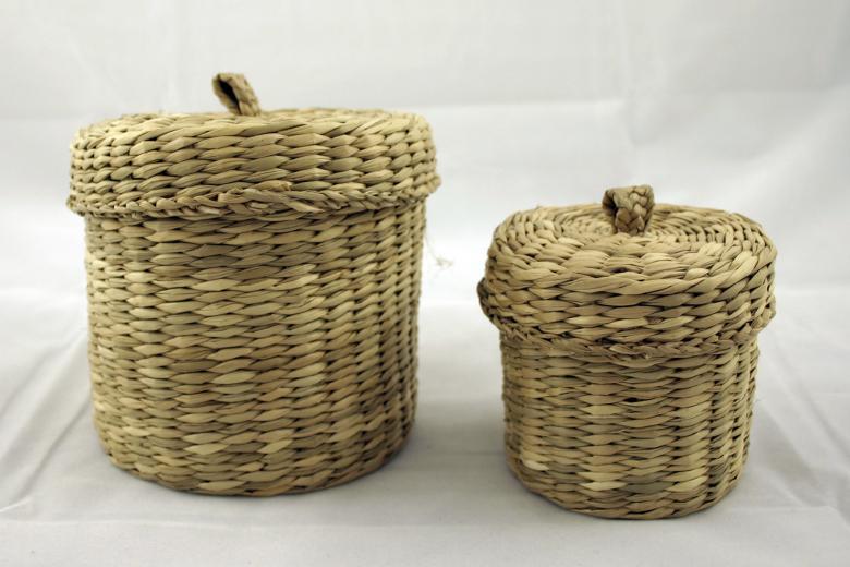 Free stock image of 2 weaved baskets created by Bjorgvin