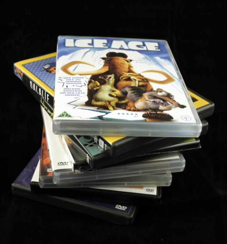 Free stock image of DVD covers created by Bjorgvin
