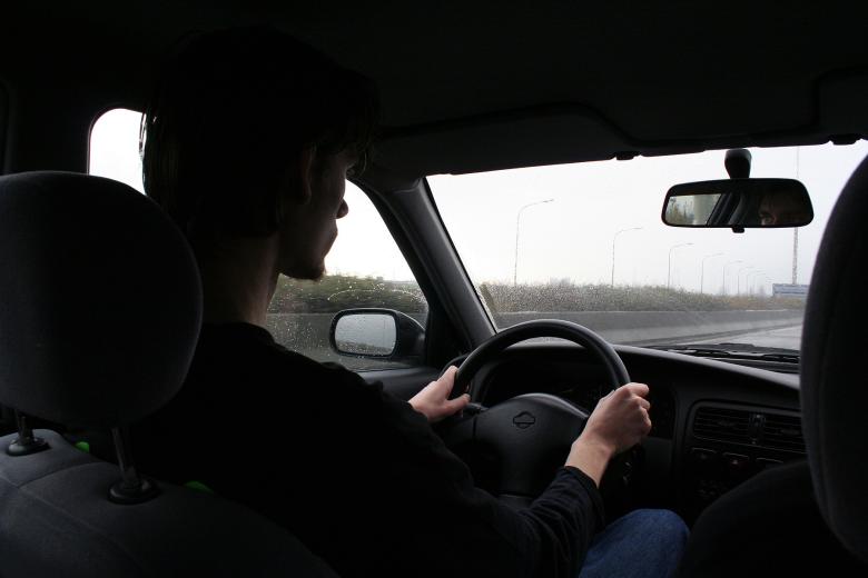 Free stock image of Young man driving created by damien van holten