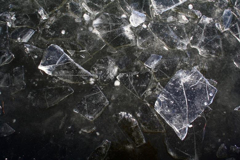 Free stock image of Ice topview created by damien van holten