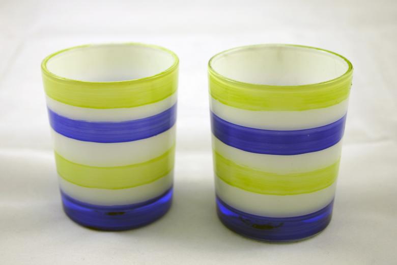 Free stock image of Lime and blue colored glasses created by Bjorgvin