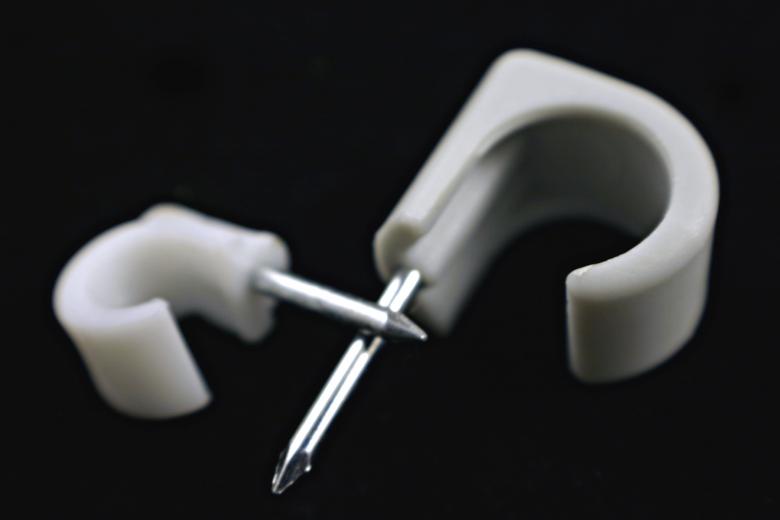 Free stock image of Plastic cable clamps created by Bjorgvin