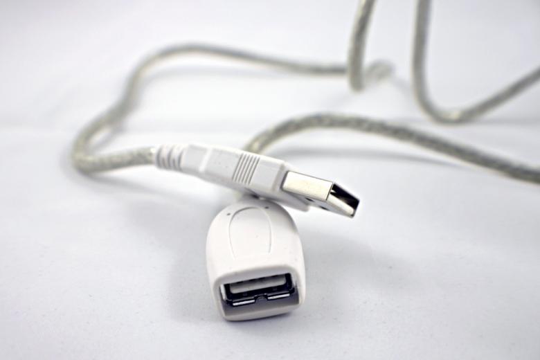 Free stock image of USB extension cable created by Bjorgvin