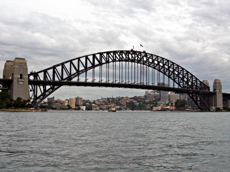 Free Stock Photo of Steel bridge