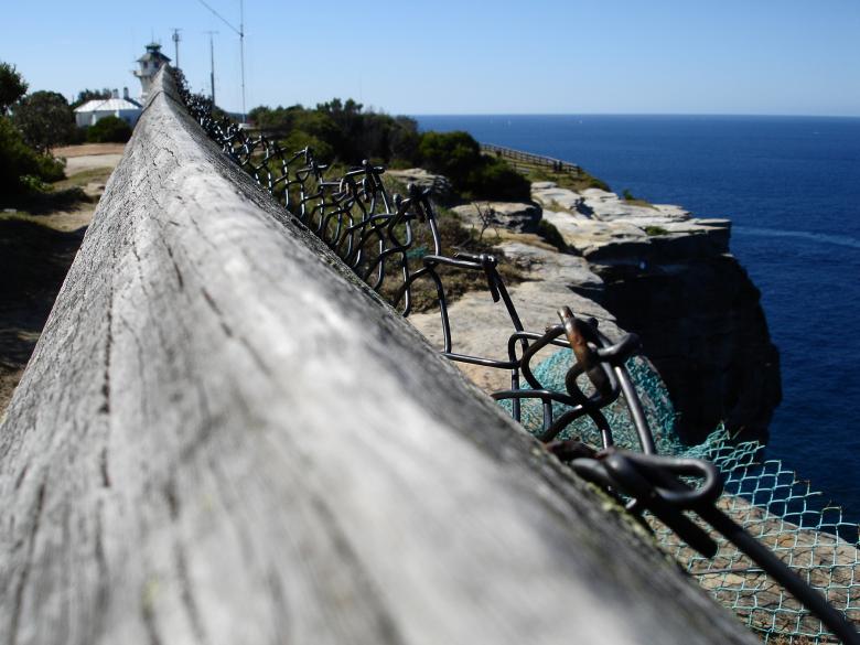Free stock image of Fence by the cliffs created by Osama Hasan Khan