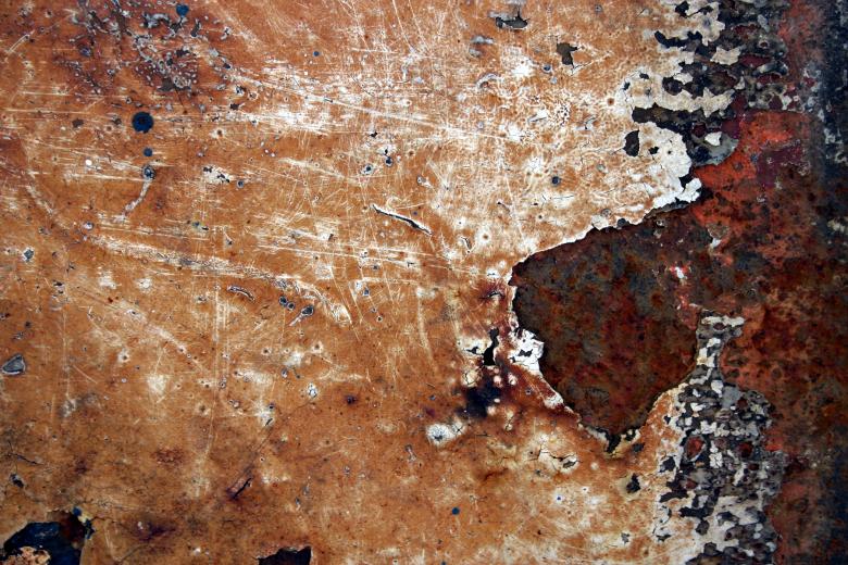 Free stock image of Rusted metal texture created by Bjorgvin