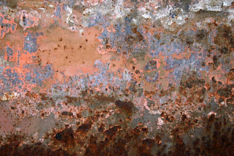 Free stock image of Rusted metal texture created by Bjorgvin