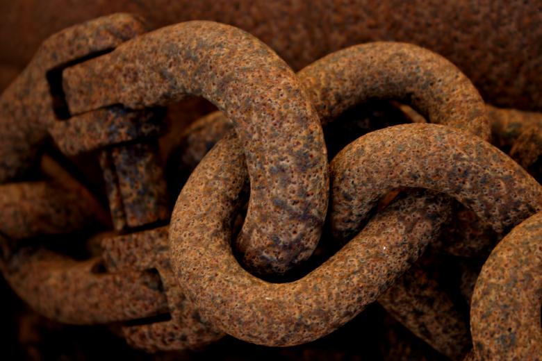 Free stock image of Rusted Chains created by Bjorgvin