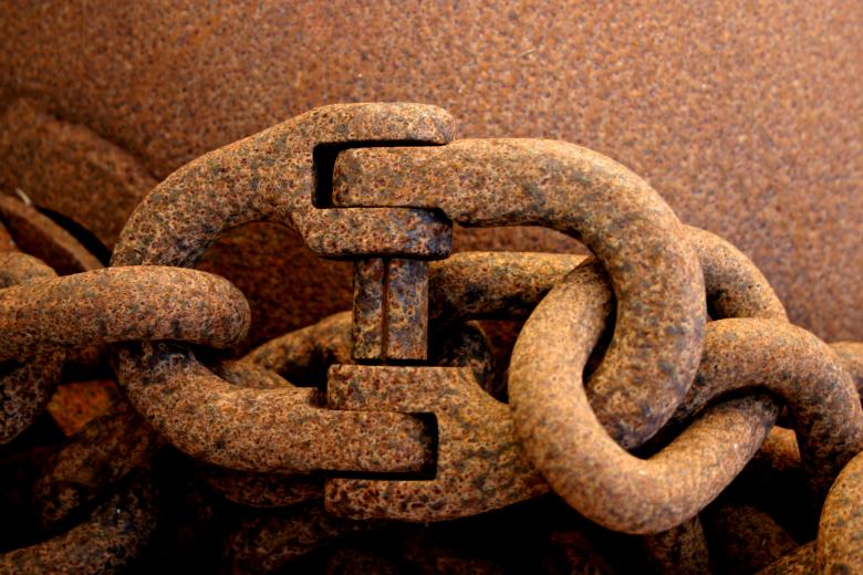 Free stock image of Rusted Chains created by Bjorgvin