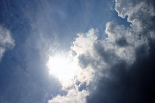 Free Stock Photo of Cloudy sky