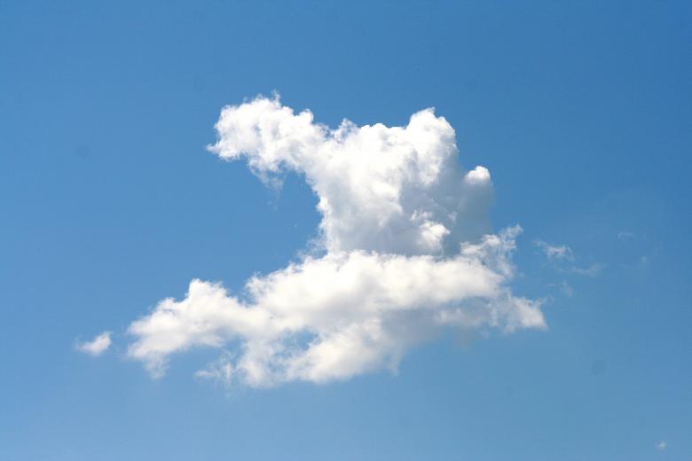 Free stock image of Whie clouds created by trevor henry
