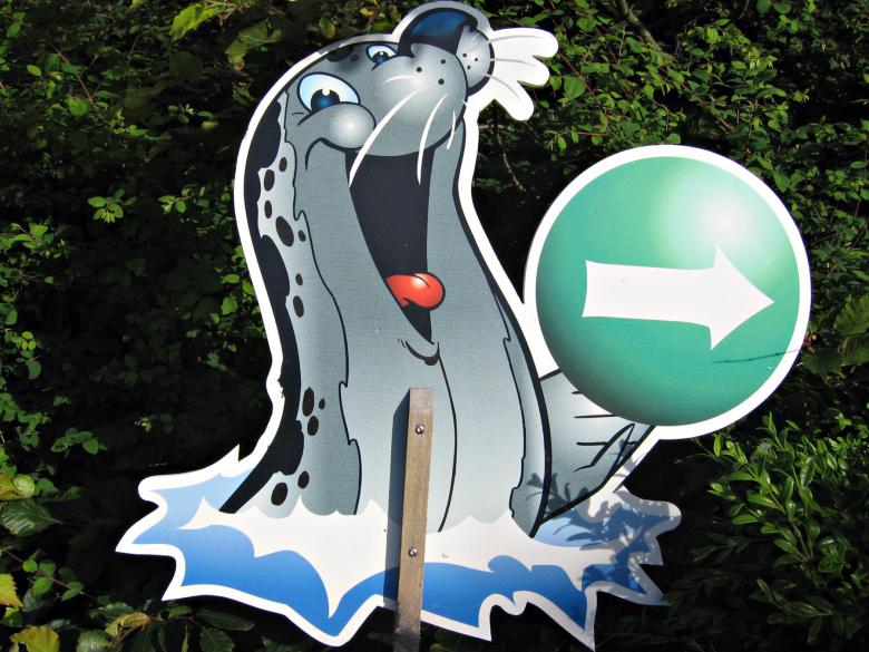 Free stock image of Happy Seal Sign created by Bent Arvesen