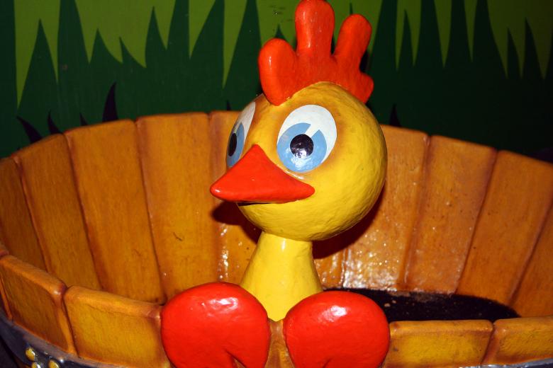 Free stock image of Chicken Figure created by damien van holten