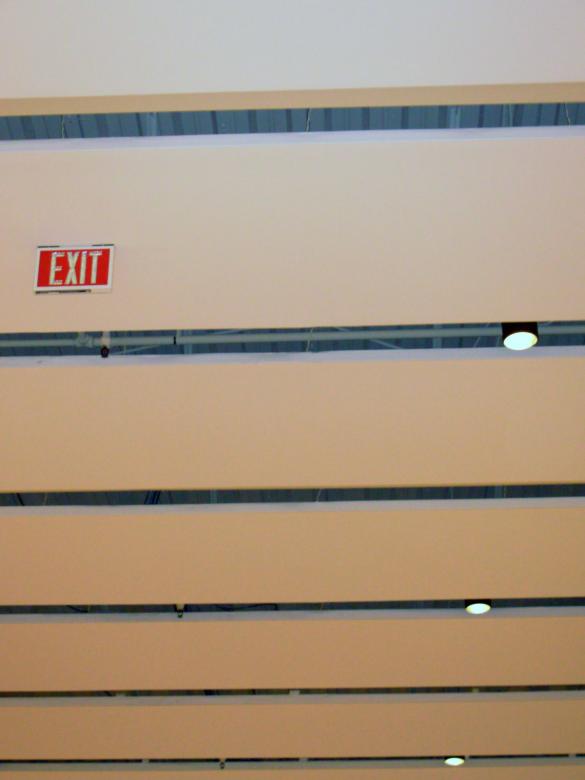Free stock image of Exit sign created by jayne shives