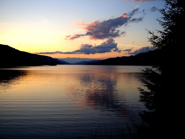 Free stock image of Sunset over Dospat created by todor todorov