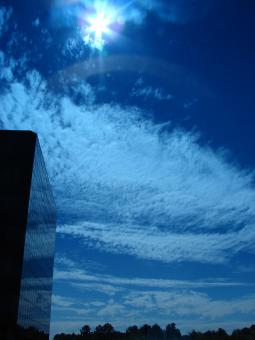 Blue Skies at the Office - Free Stock Photo
