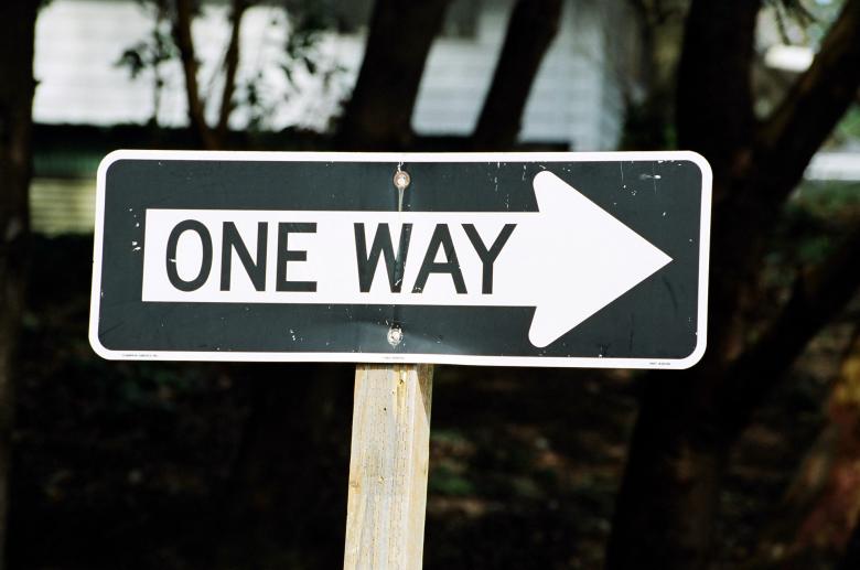 Free stock image of One way created by Tiffany Cooper