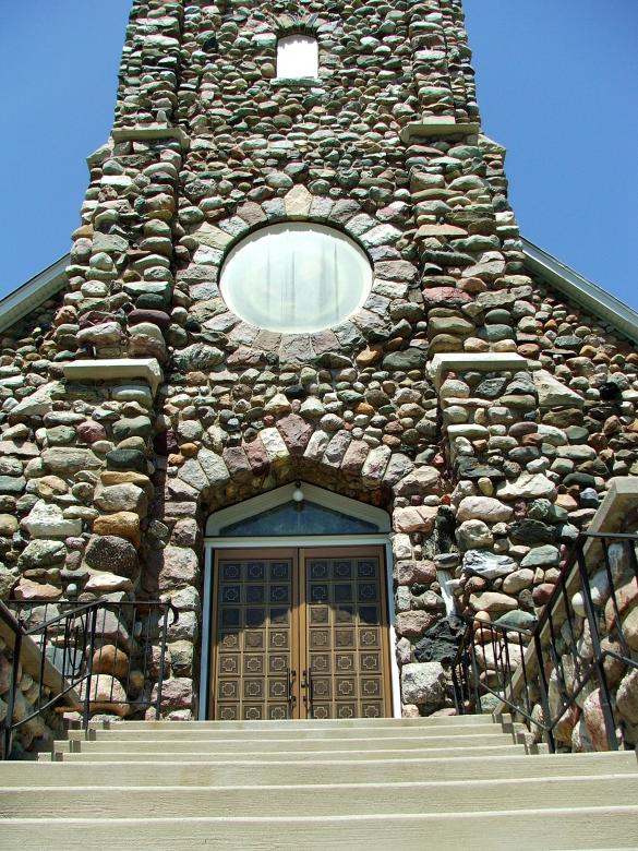 Free stock image of Stone church created by Heather Elaine Kitchen