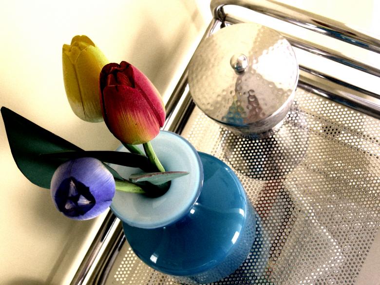 Free stock image of Darkened flowers created by Alex Duplessie