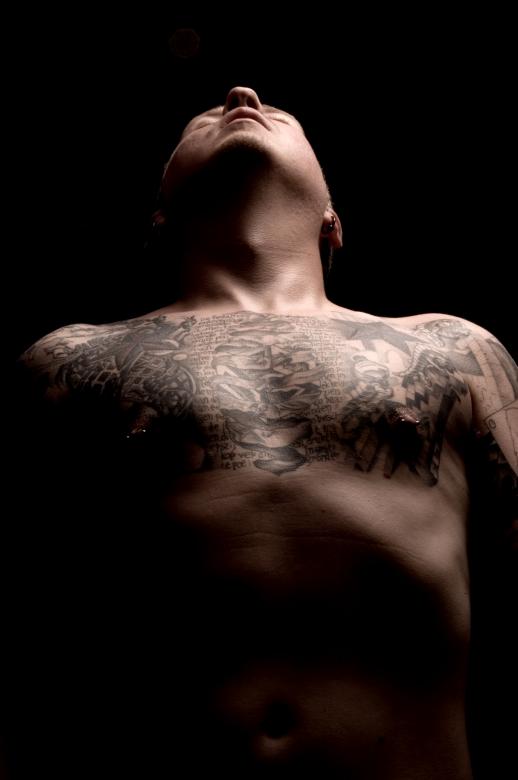 Free stock image of dark self-portrait created by Jesse Jones