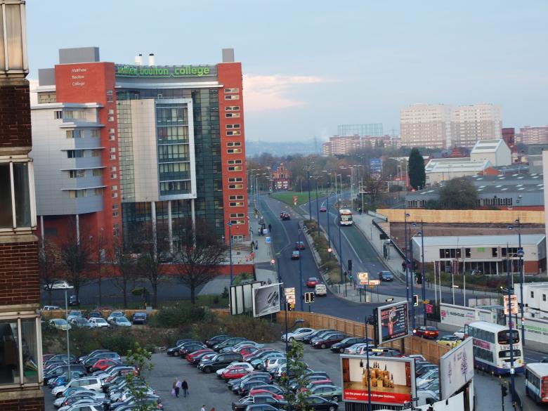 Free stock image of Birmingham skyline created by Joe Shannon