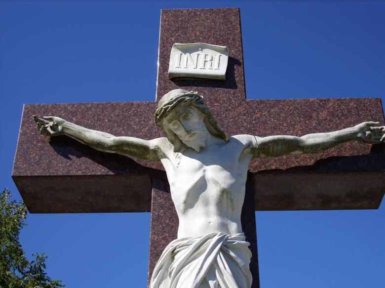 Free stock image of Jesus statue created by Justin Mandrell