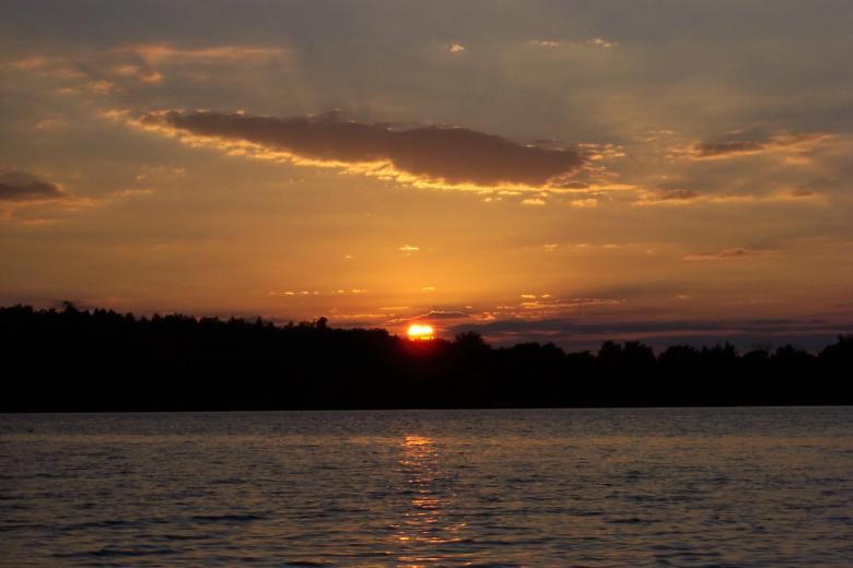 Free stock image of Rice lake am created by michael hurst