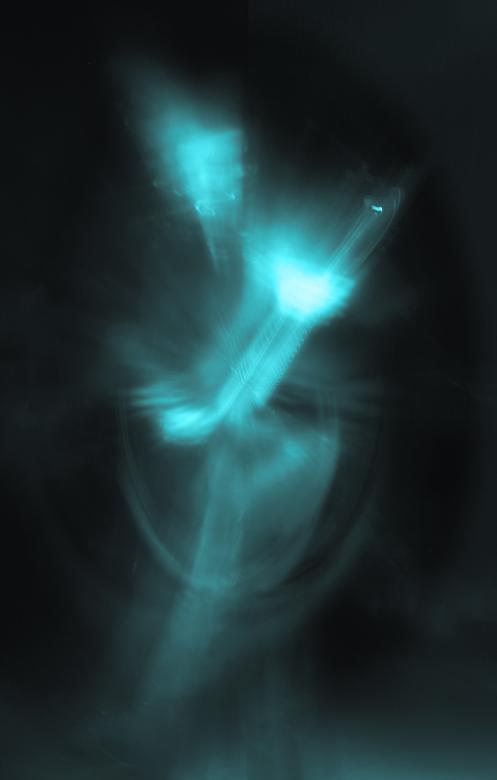 Free stock image of blue light effect created by Bjorgvin