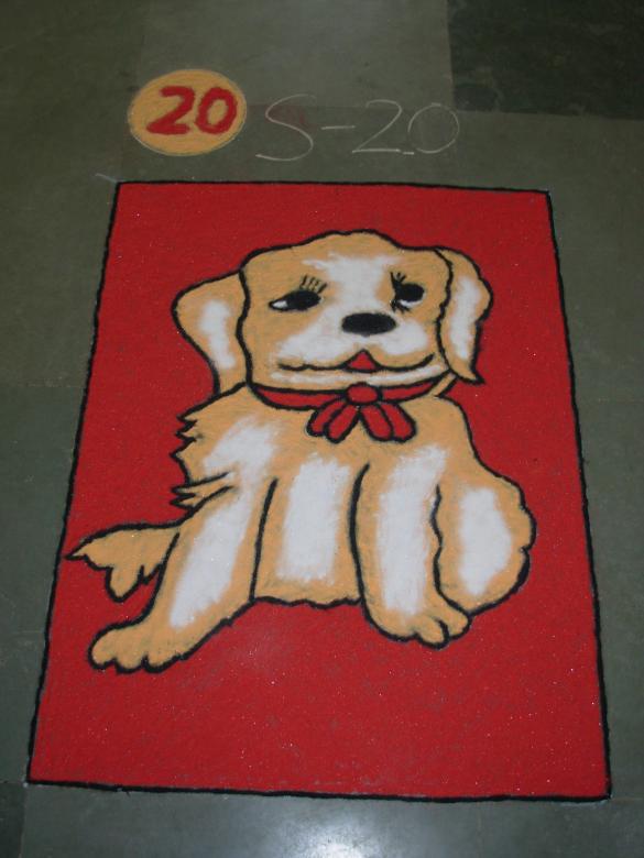 Free stock image of Indian rangoli diwali created by dineshtilva