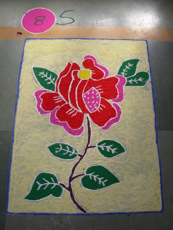 Free stock image of Indian rangoli diwali created by dineshtilva